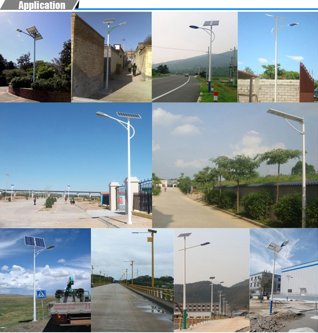 Wind All in One HPS Smart LED Electric Integrated Outdoor Modern Street Light 60W Solar Street Light